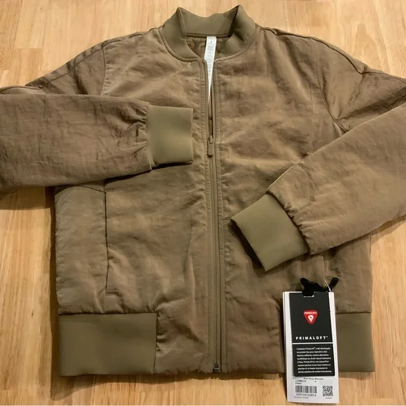 Lululemon Non Stop Bomber Jacket SZ 4 Reversible Water Repellent Base Warmth NWT - Picture 7 of 10